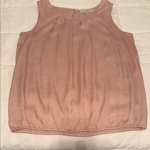 LOFT‎ Blush Pink Sleeveless Blouse S